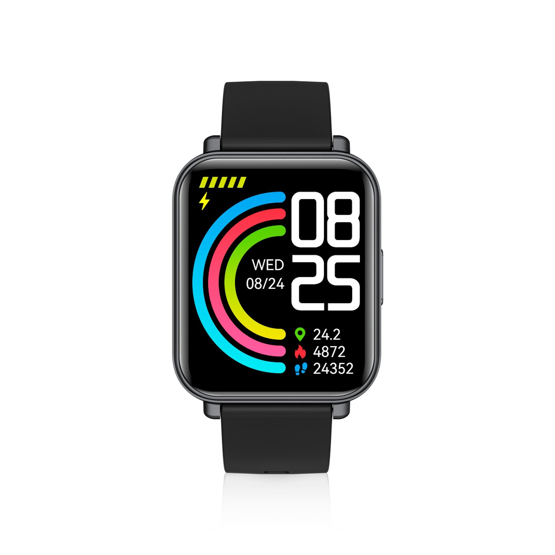 Watch 4 karbon fekete