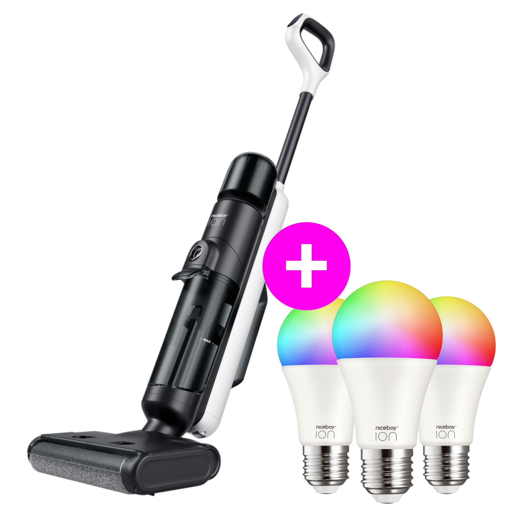 Akciós csomag Hurricane W9 + 3× SmartBulb RGB E27 12W
