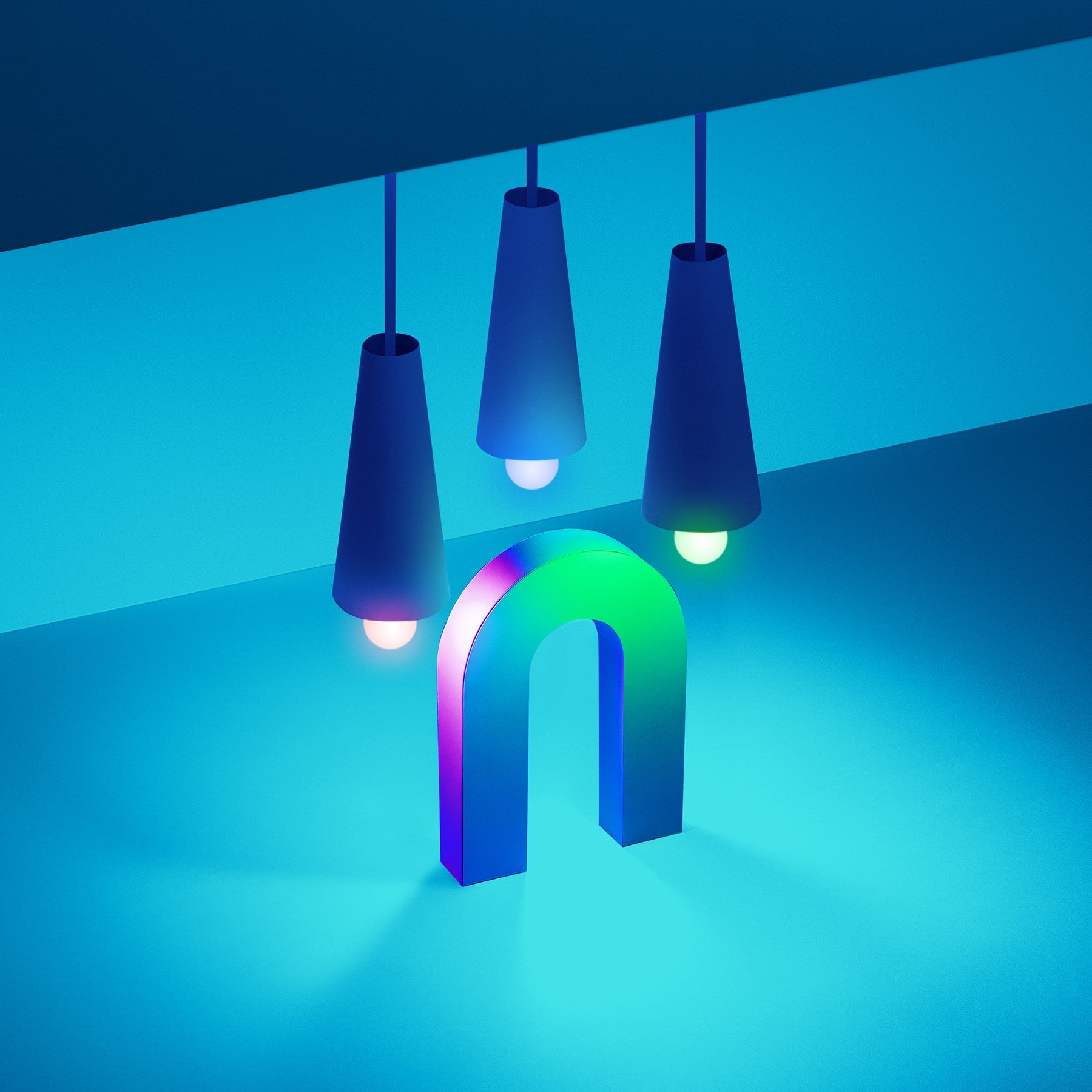 SmartBulb RGB E27 12W hármas csomag
