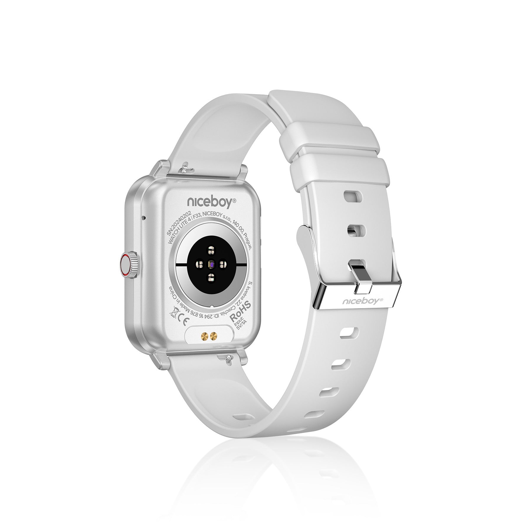 Akciós szett Watch Lite 4 Ezüst + Beans 4 POP Fehér